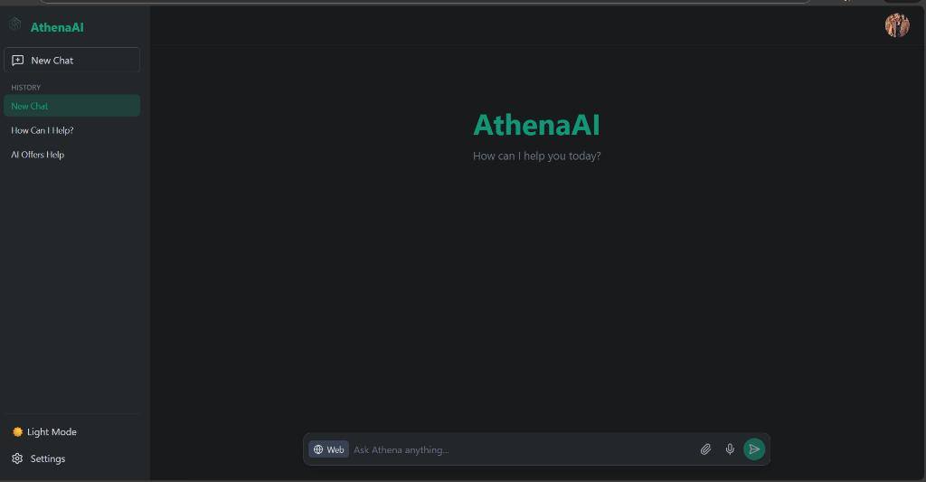 AthenaAI Full Stack